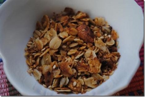homemade granola