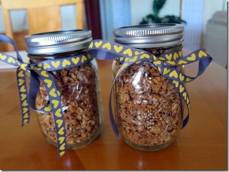 peanut butter granola