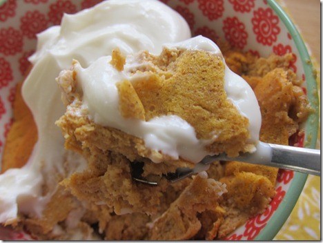 pumpkin pancake bowl 010
