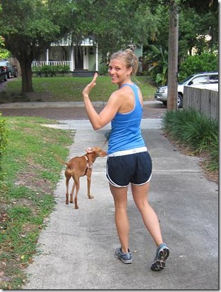 walking with sadie