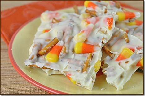 candy corn bark