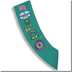 girl scoup sash