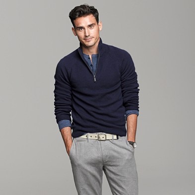 What kind of shirt should you wear under a quarter zip sweater? : r ...