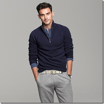 j.crew quarter zip sweater