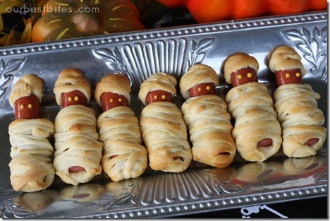 mummy hot dogs