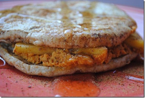 pumpkin peanut butter french toast