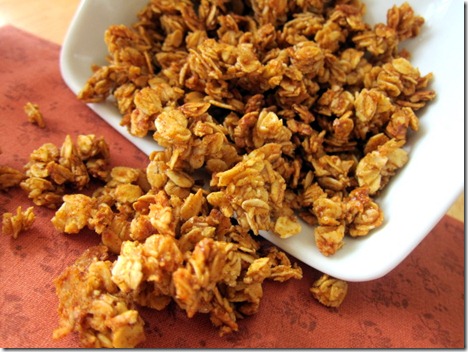 pumpkin spice granola 011
