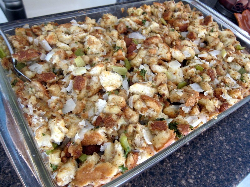 Glazed Carrots and Homemade Stuffing Peanut Butter Fingers