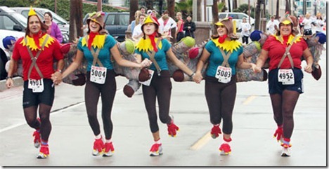 turkey trot runners