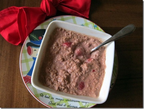 chocolate protein oatmeal