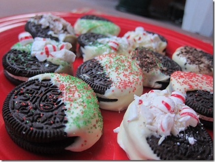 christmas oreos