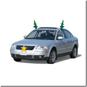 christmas tree car