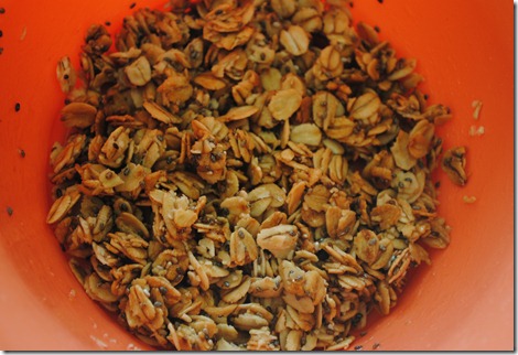 homemade granola