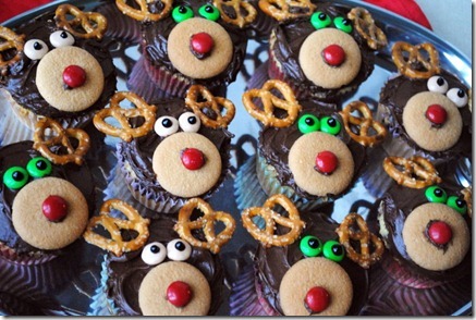 reindeer cupcakes