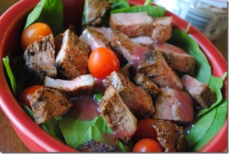 salad london broil 004