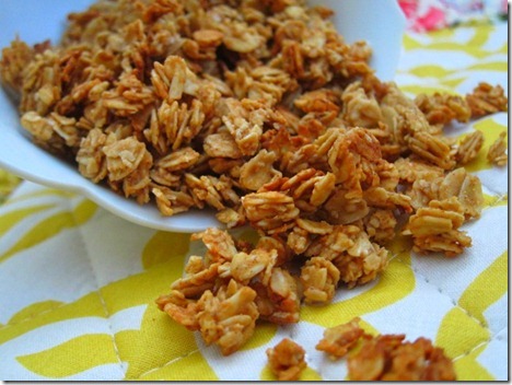 peanut butter granola