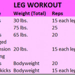 leg workout