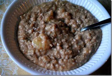 peanut butter banana oatmeal 036