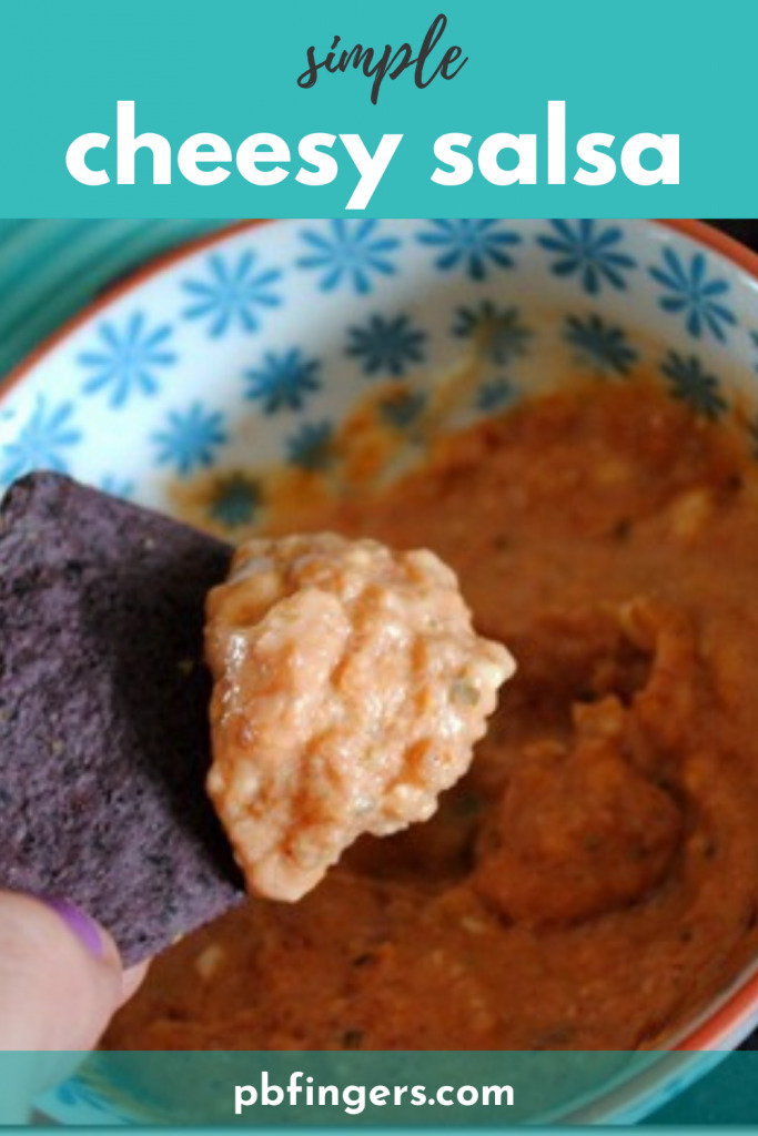 Simple Cheesy Salsa