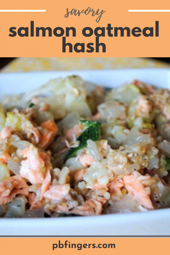 Savory Salmon Oatmeal Hash