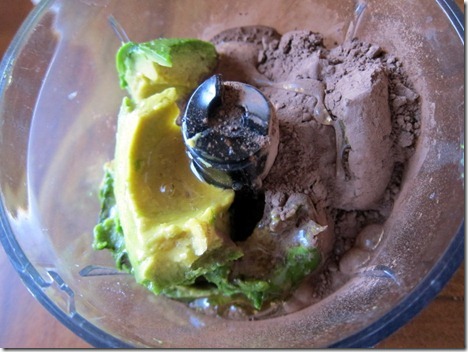 avocado cocoa powder