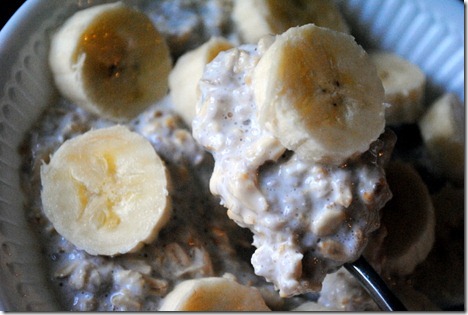 banana overnight oats