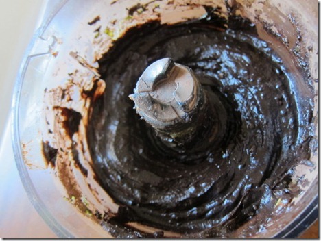 blended avocado mousse