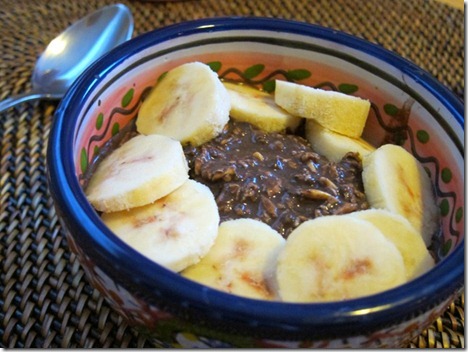 chocolate overnight oats