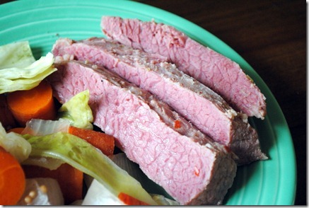 corned beef sliced