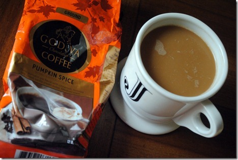godiva pumpkin spice coffee