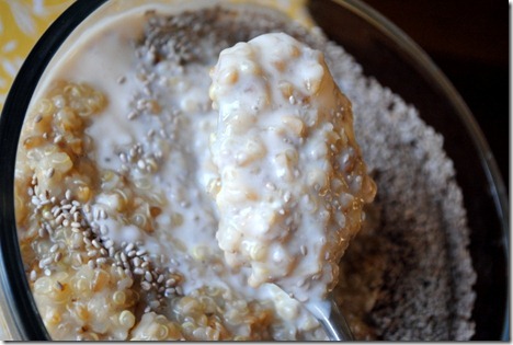 quinoa yogurt oatmeal 013