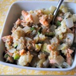 Savory Salmon Oatmeal Hash
