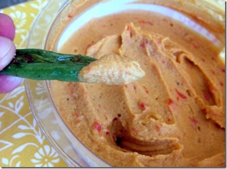 veggies with hummus