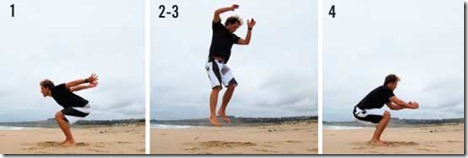 180 degree squat jump