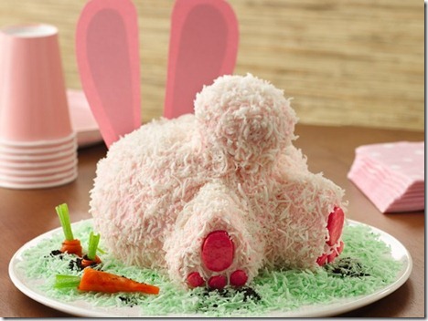 bunny butt cake