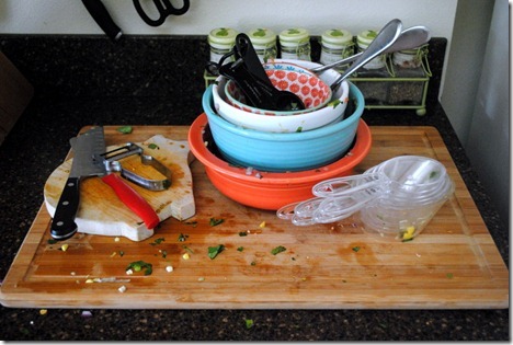 dirty dishes