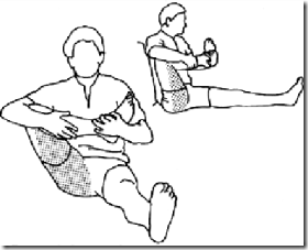 hamstring hip stretch