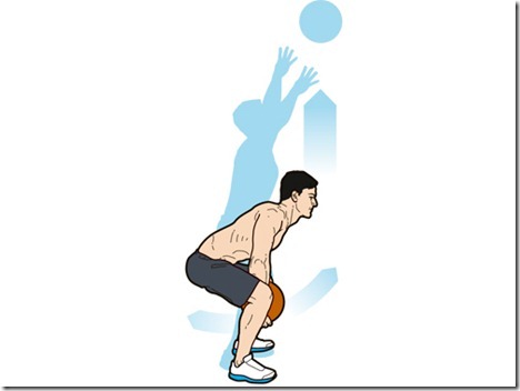 medicine ball toss