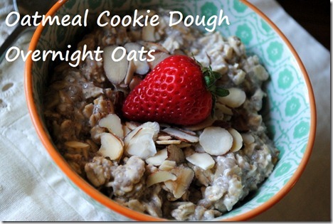 overnight oats oatmeal cookie