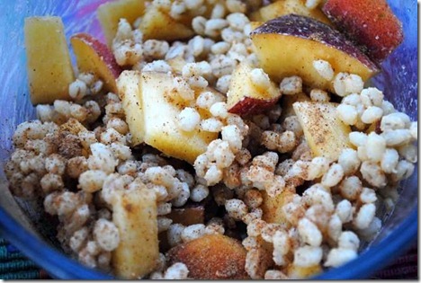 peanut butter barley