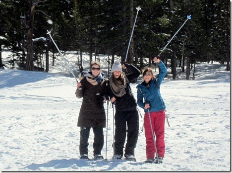 snowshoeing