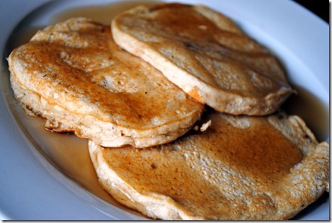 banana protein pancakes 011