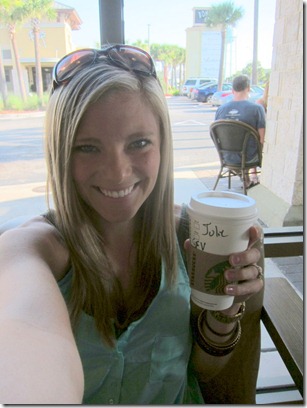 julie and starbucks