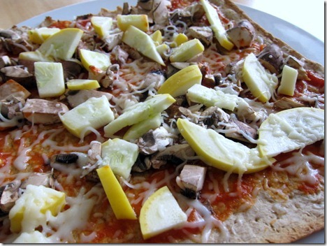 lavash veggie pizza