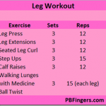 leg workout leg workout