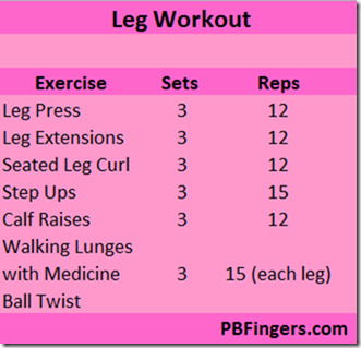 leg workout