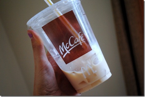 mcdonalds small iced coffee vanilla