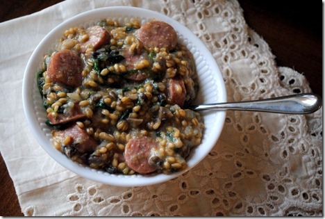 mushroom risotto healthy