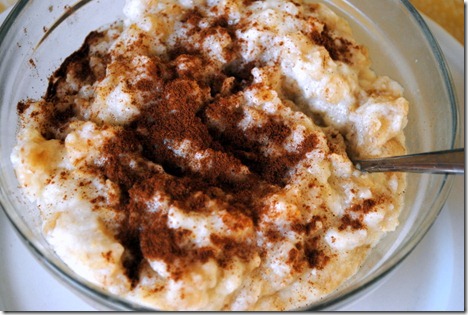 oatmeal with egg whites