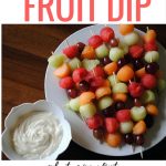 Honey Goat Cheese Fruit Dip
